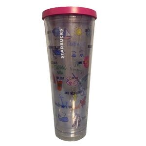 Starbucks Personalize It “Oh Happy Day” Series Tumbler No  Straw 34 Oz Venti